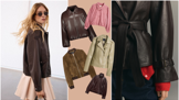 Nejkrásnější bundy s koženým vzhledem na jaro 2026: Barvy čokolády v lesklé i semišové verzi budou slušet všem