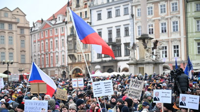 FOTO: Demonstrace Milion chvilek pro demokracii.