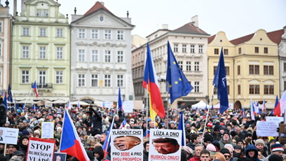 FOTO: Demonstrace Milion chvilek pro demokracii.