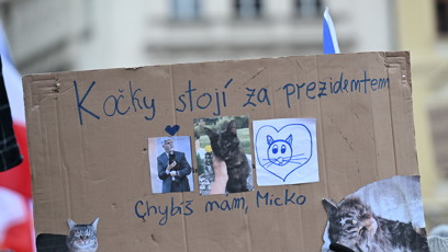 FOTO: Demonstrace Milion chvilek pro demokracii.