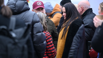 FOTO: Na demonstraci dorazila herečka Jitka Čvančarová.