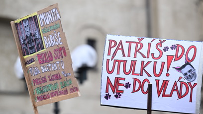 FOTO: Demonstrace Milion chvilek pro demokracii.