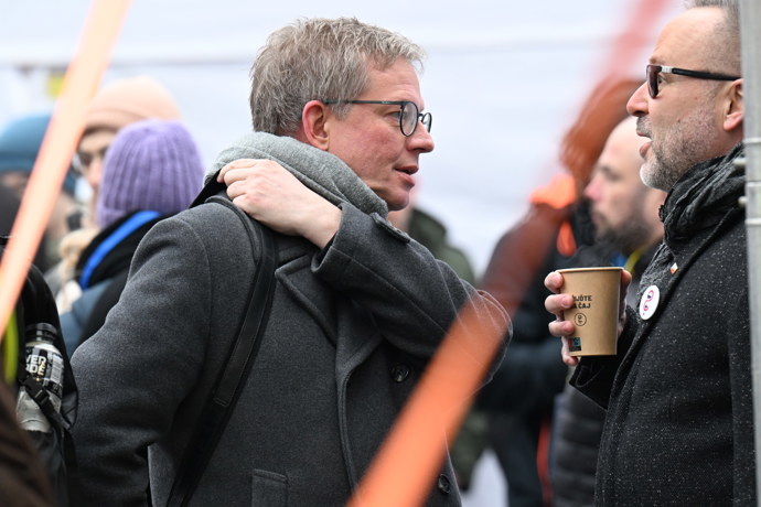 FOTO: Aleš Cibulka dorazil na demonstraci. – stránka 15