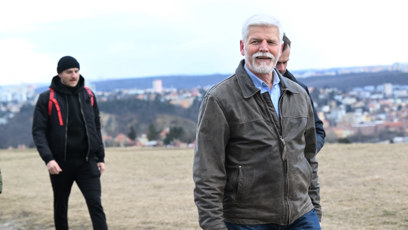 FOTO: Petr Pavel se dozadu neohlížel.