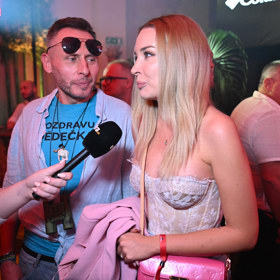 Nicole Šáchová a Jan Tuna během rozhovoru pro eXtra.cz. 