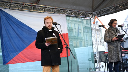 FOTO: Demonstrace Milion chvilek pro demokracii.