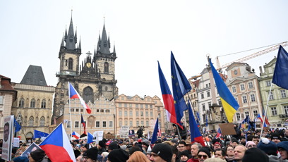 FOTO: Demonstrace Milion chvilek pro demokracii.