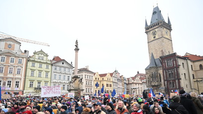 FOTO: Demonstrace Milion chvilek pro demokracii.