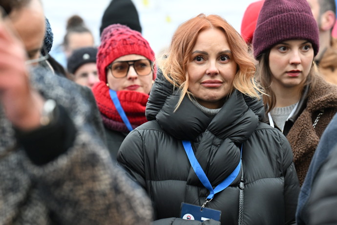 FOTO: Demonstrace Milion chvilek pro demokracii přilákala řadu lidí. – stránka 53