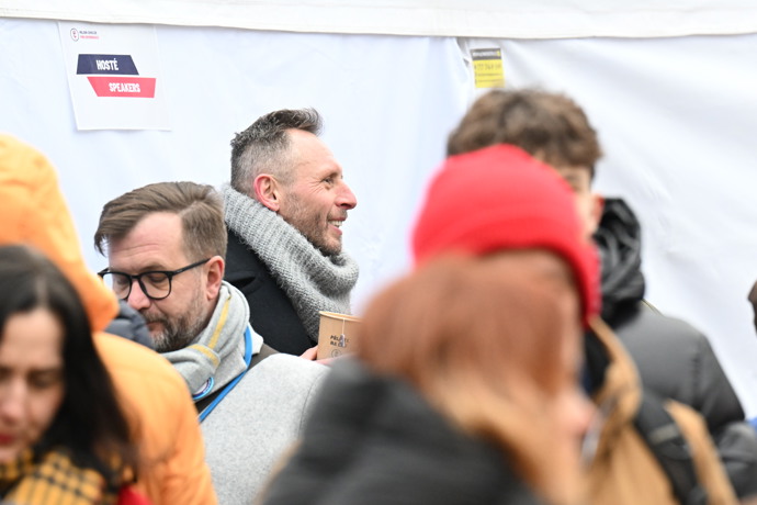 FOTO: Jan Tuna dorazil na demonstraci. – stránka 5