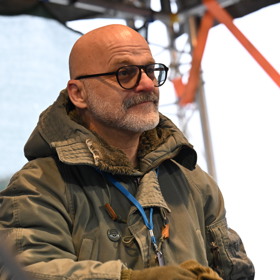 Demonstrace Milion chvilek pro demokracii si nenechal ujít ani Hynek Čermák.