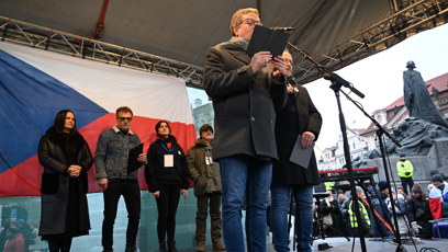 FOTO: Známé tváře dorazili podpořit prezidenta Petra Pavla.