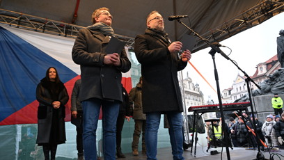 FOTO: Demonstrace Milion chvilek pro demokracii.