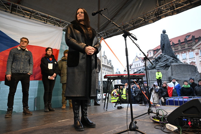 FOTO: Jitka Čvančarová se nebojí říct nahlas svůj názor. – stránka 11