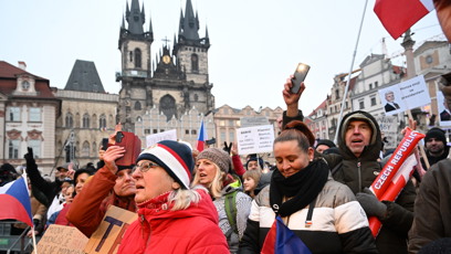FOTO: Demonstrace Milion chvilek pro demokracii.