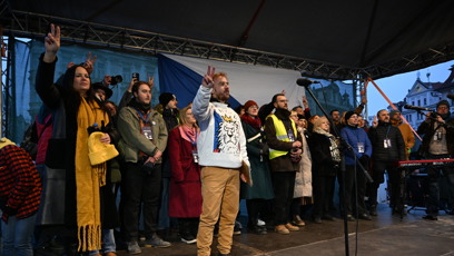 FOTO: Demonstrace Milion chvilek pro demokracii.