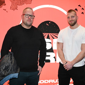 Podnikatel Miloš a jeho trenér Roman Rossi. 