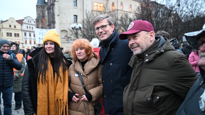 FOTO: Demonstrace Milion chvilek pro demokracii.