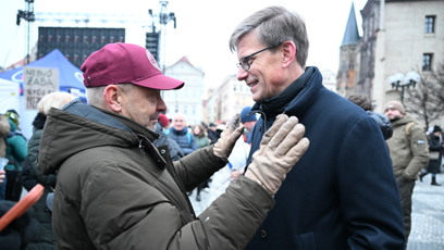 FOTO: Demonstrace Milion chvilek pro demokracii.