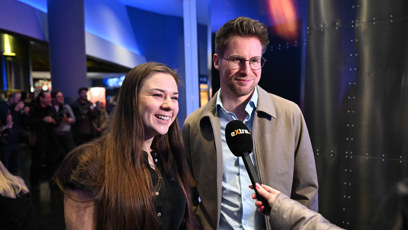 FOTO: Petra Lukešová a Filip Hromadník  během rozhovoru pro eXtra.cz.