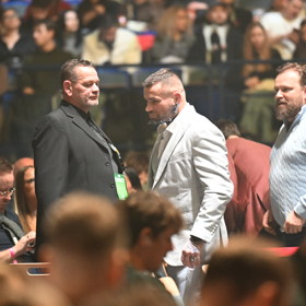 Karlos Vémola na Oktagonu v Ostravě.