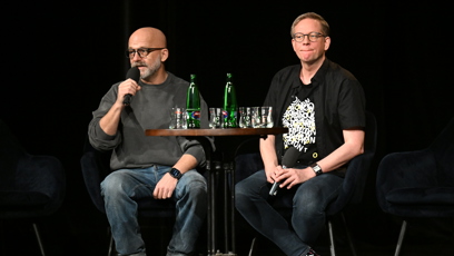 FOTO: Hynek Čermák a Aleš Cibulka debatovali.