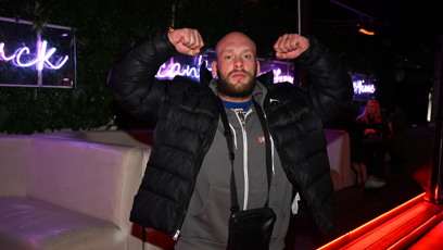 FOTO: Rendys  na závěrečné tiskové konferenci Clashe 15.