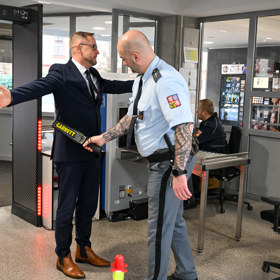 Jan Souček u Obvodního soudu pro Prahu 4.