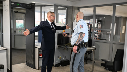 FOTO: Jan Souček u Obvodního soudu pro Prahu 4.