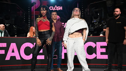 FOTO: Holčičí zápas mezi Angie a Mínou na Clashi 15.