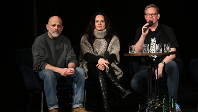 FOTO: Debata umělců.