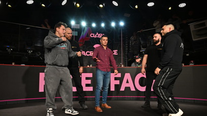 FOTO: Staredown Veselého a Marginy.