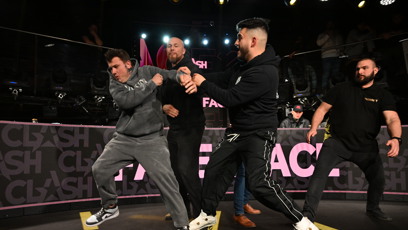 FOTO: Staredown Veselého a Marginy.