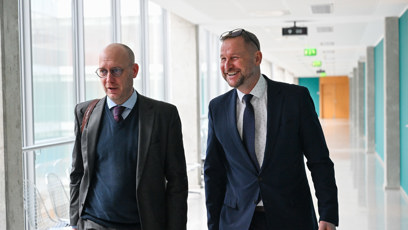 FOTO: Jan Souček u Obvodního soudu pro Prahu 4.