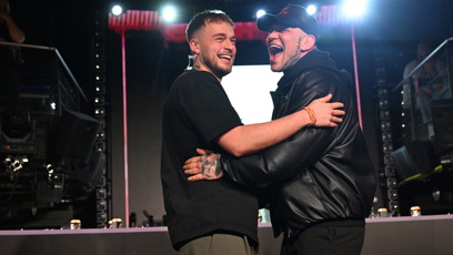 FOTO: Vláďa Kadlec a Vašek Mikulášek měli dobrou náladu.