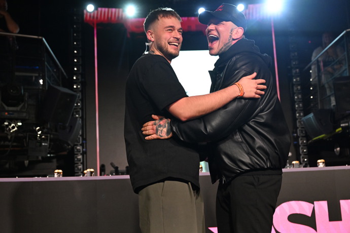 FOTO: Vláďa Kadlec a Vašek Mikulášek měli dobrou náladu.