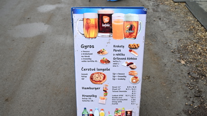 FOTO: Jeden ze zdejších ceníků.