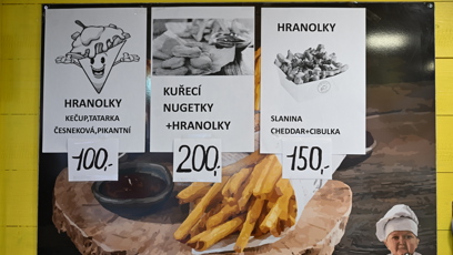 FOTO: Hranolky vás vyjdou na sto korun.