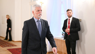 FOTO: Prezident Petr Pavel se setkal s premiérem Andrejem Babišem.