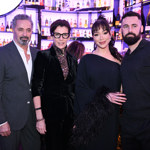 Křest parfému si nenechal ujít Dejdarův syn Matěj se svou novou přítelkyní Veronicou Biasiol. 