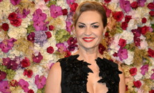 Hana Kynychová měla odvážný výstřih.