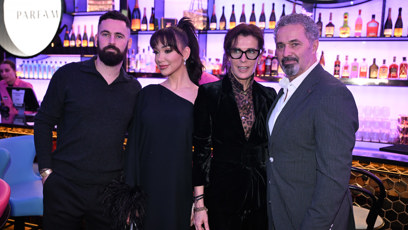 FOTO: Matěj Dejdar s partnerkou a Martin Dejdar s manželkou.