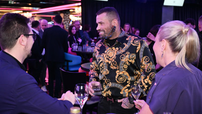 FOTO: Karlos Vémola rozdával úsměvy.