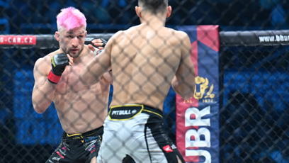 FOTO: Při zápasu Davida Kozmy byla atmosféra v hale nepopsatelná.