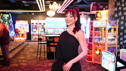 FOTO: Veronica Biasiol se usmívala na všechny strany.