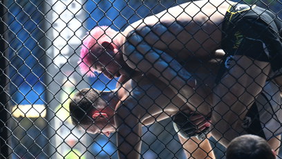 FOTO: David Kozma během zápasu na Oktagonu 84.