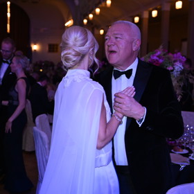 Jaroslav Faltýnek se svou ženou si užili Český ples naplno.