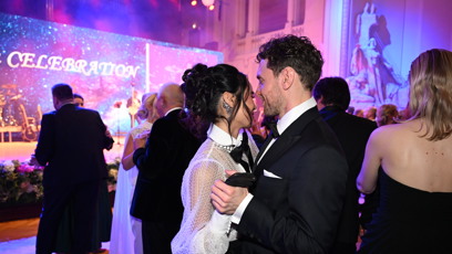 FOTO: Miroslav Dubovický se Sarah Vu při tanci.