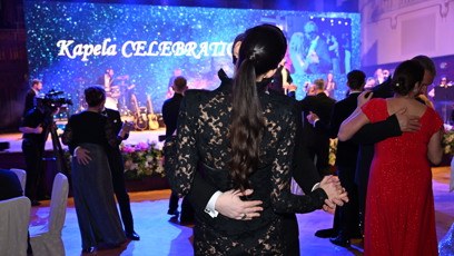 FOTO: Petr Kolečko a Aneta Vignerová během tance.