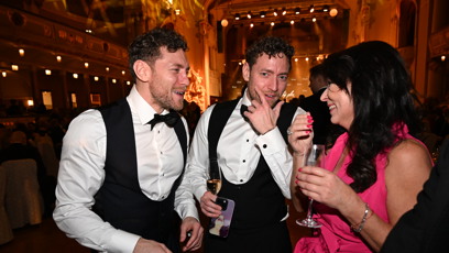 FOTO: Martin Dubovický a Miroslav Dubovicky ve společnosti Heidi Janků.